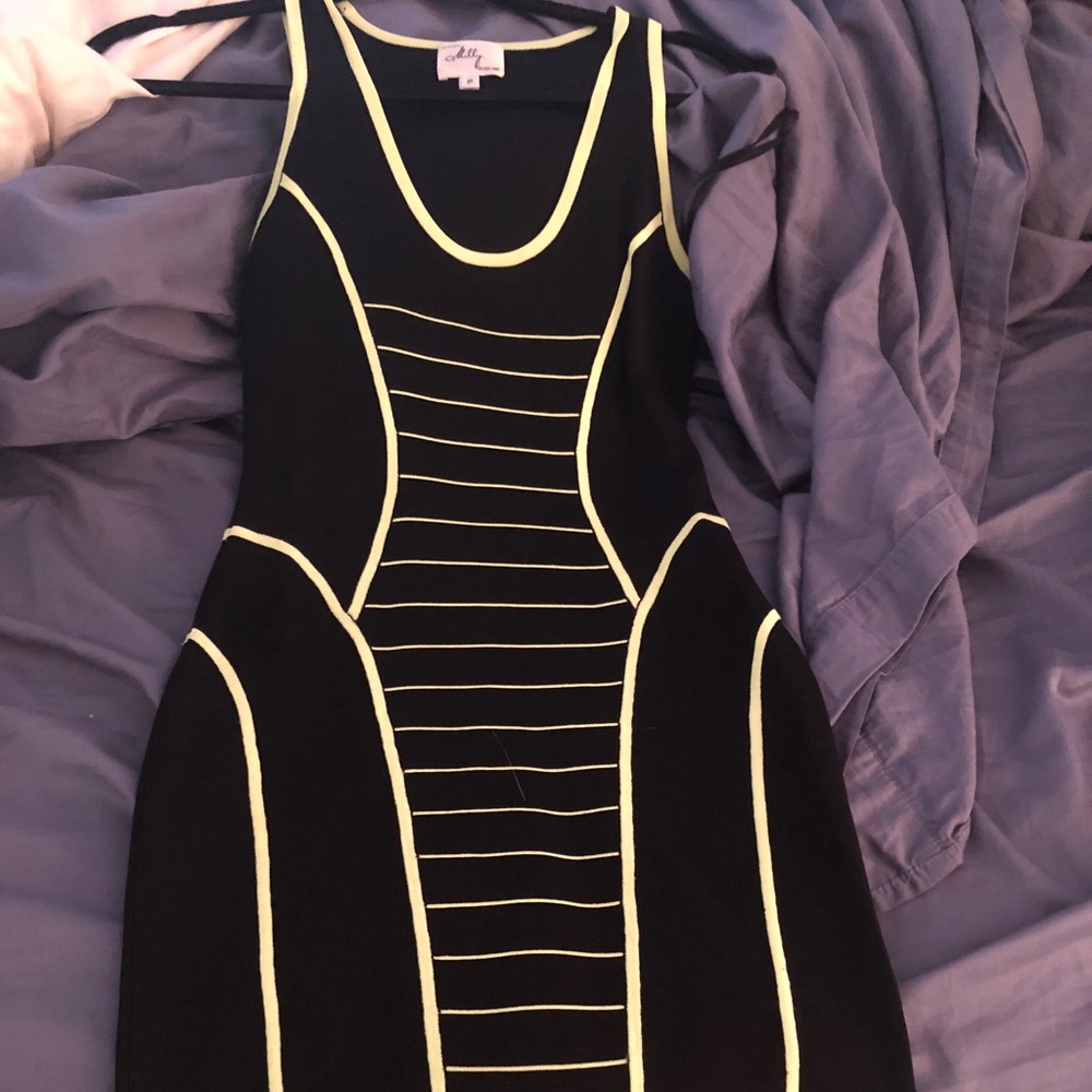 Milly body con stretch dress size P